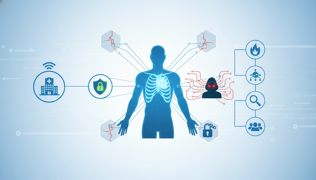 PACS and Cybersecurity - Safeguarding Patient Data in Radiology - Created by PostDICOM